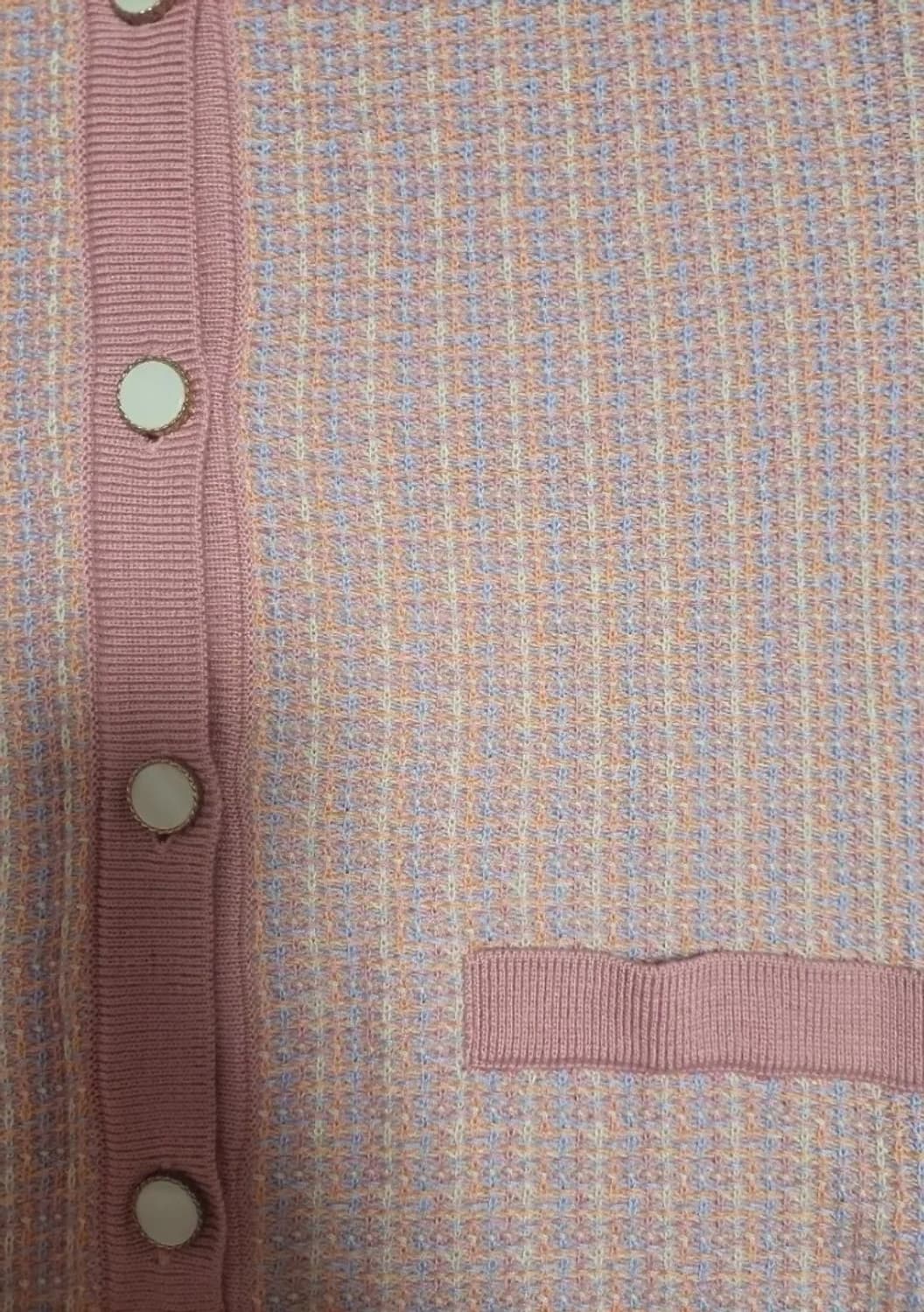 급처새상품!SI씨 딸기우유핑크 러블리 니트 가디건 레니본st리즈리사st 상품이미지3