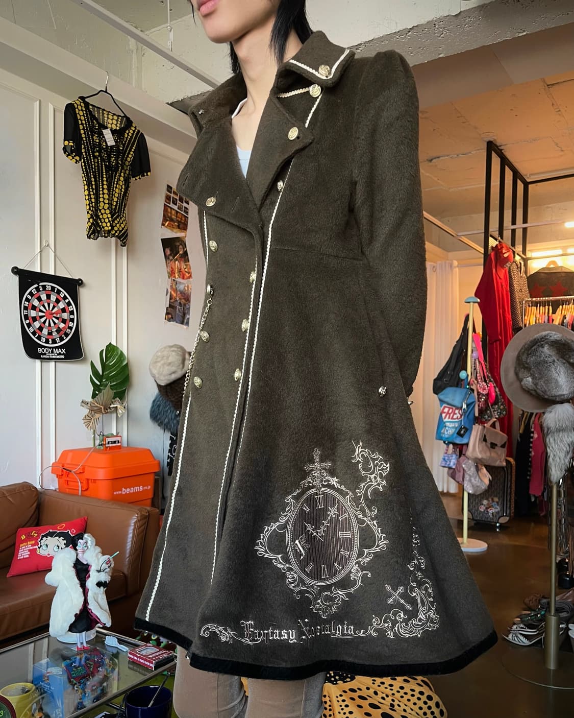 Amevel Japan Napoleon Antic Chain Coat 상품이미지2