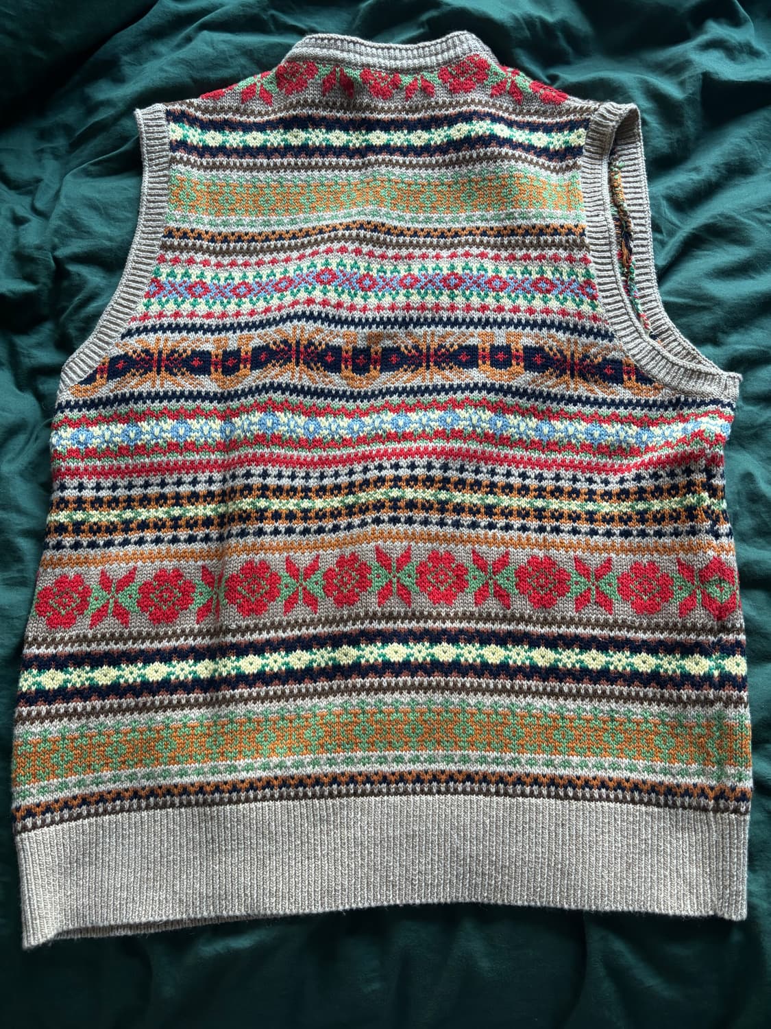 폴로 랄프로렌 - 페어 아일 울 블렌드 스웨터 베스트 상품이미지5