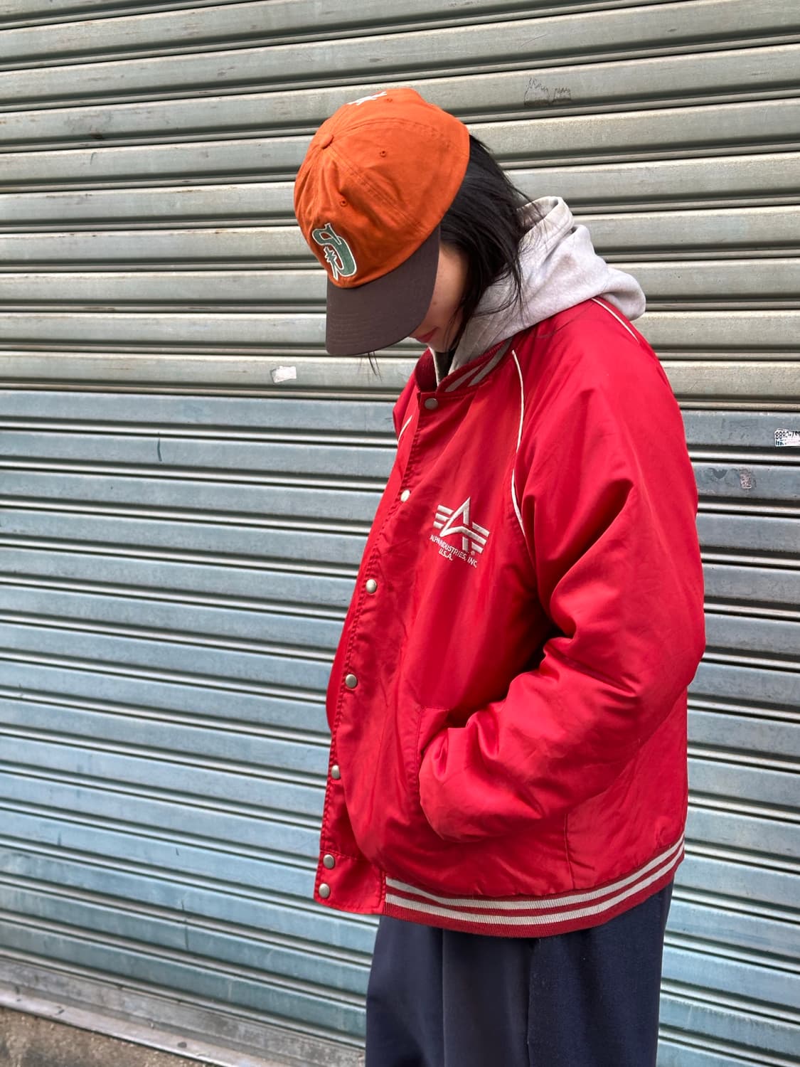 ALPHA INDUSTRIES red HD BBJK 상품이미지3