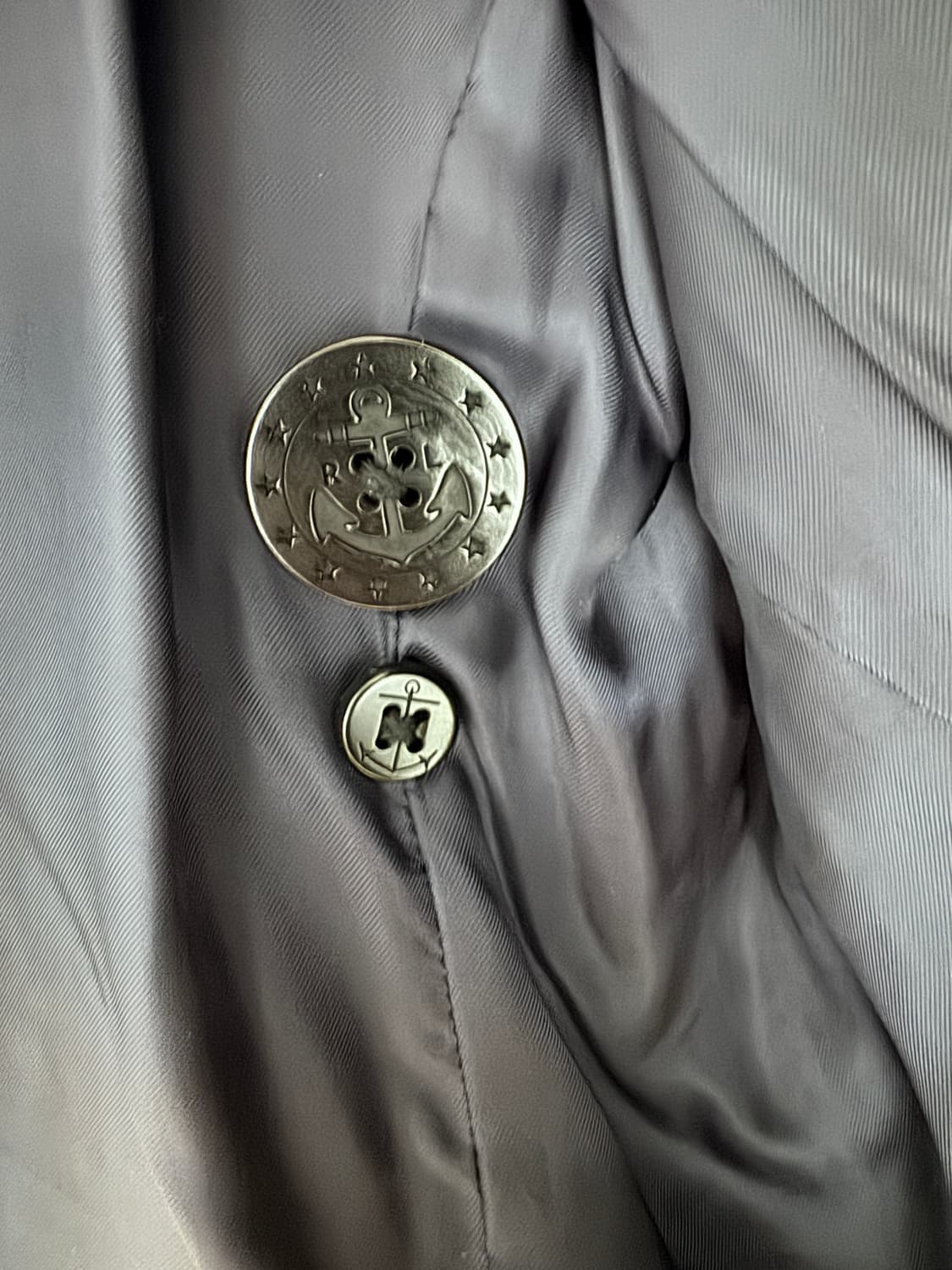 빈티지 폴로 랄프로렌 POLO RALPHLAUREN 울 피코트 네이비 L 상품이미지5