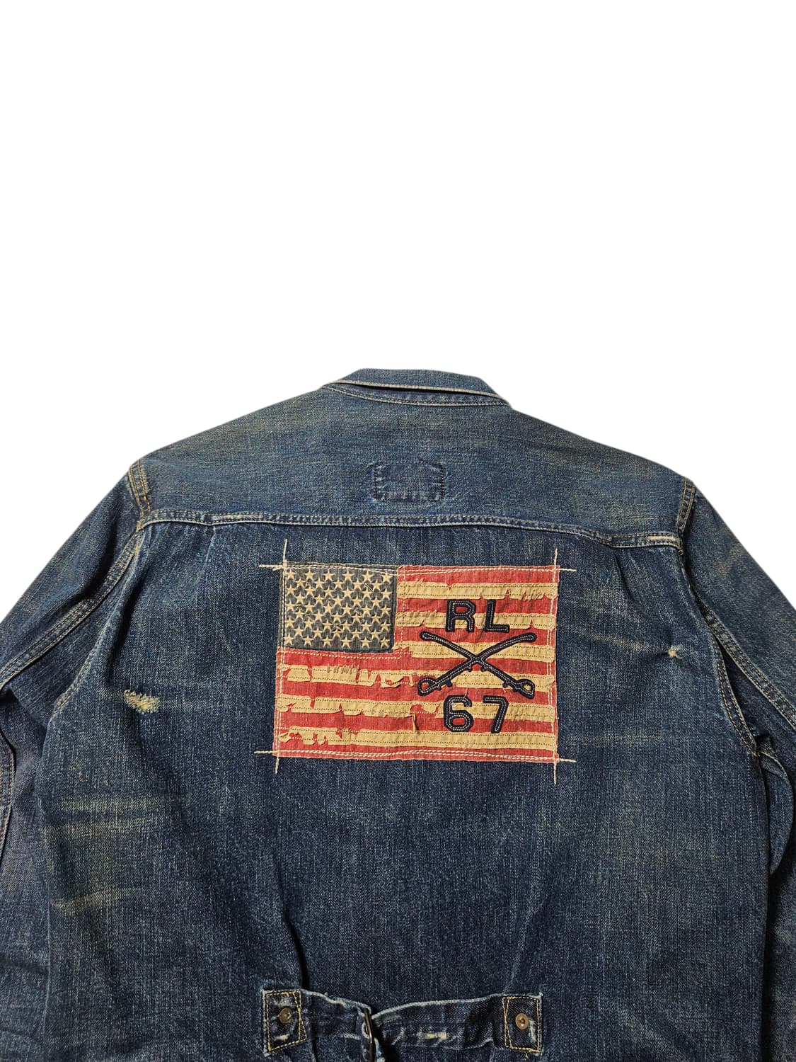 폴로 랄프로렌 타입2 트러커 자켓 청자켓 M 2세대 상품이미지4