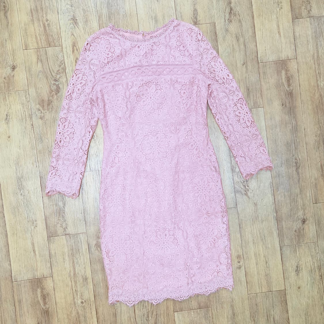 잇미샤(it michaa) 라운드넥 레이스원피스 55 새상품 상품이미지2