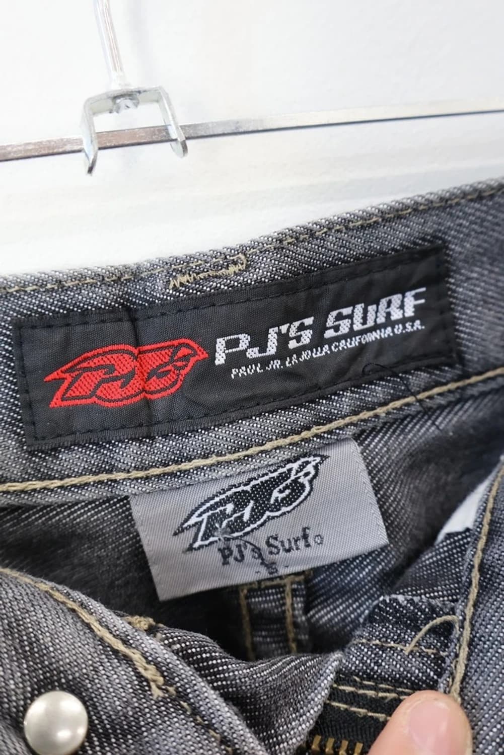 PJS SURF Patch Detail Denim Pants 상품이미지7