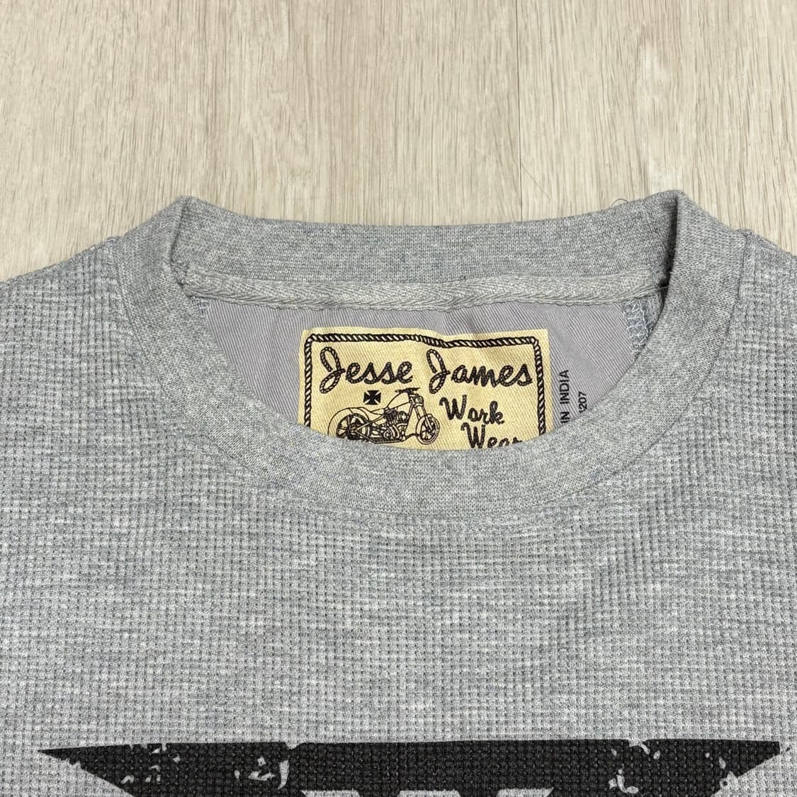 90s 웨스트 코스트 차퍼스 써멀 니트 그레이 상품이미지4