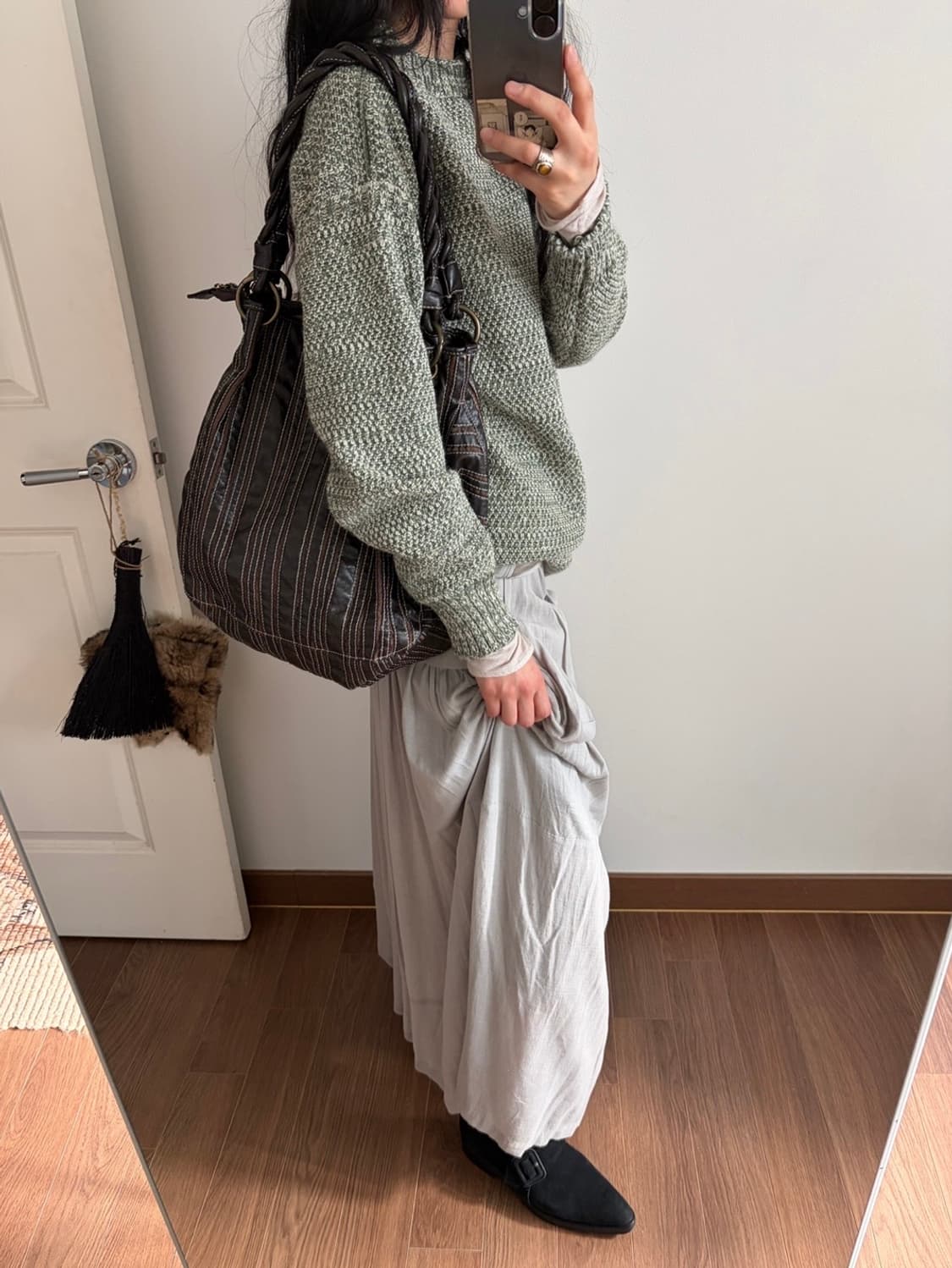 leather shoulder bag 상품이미지4