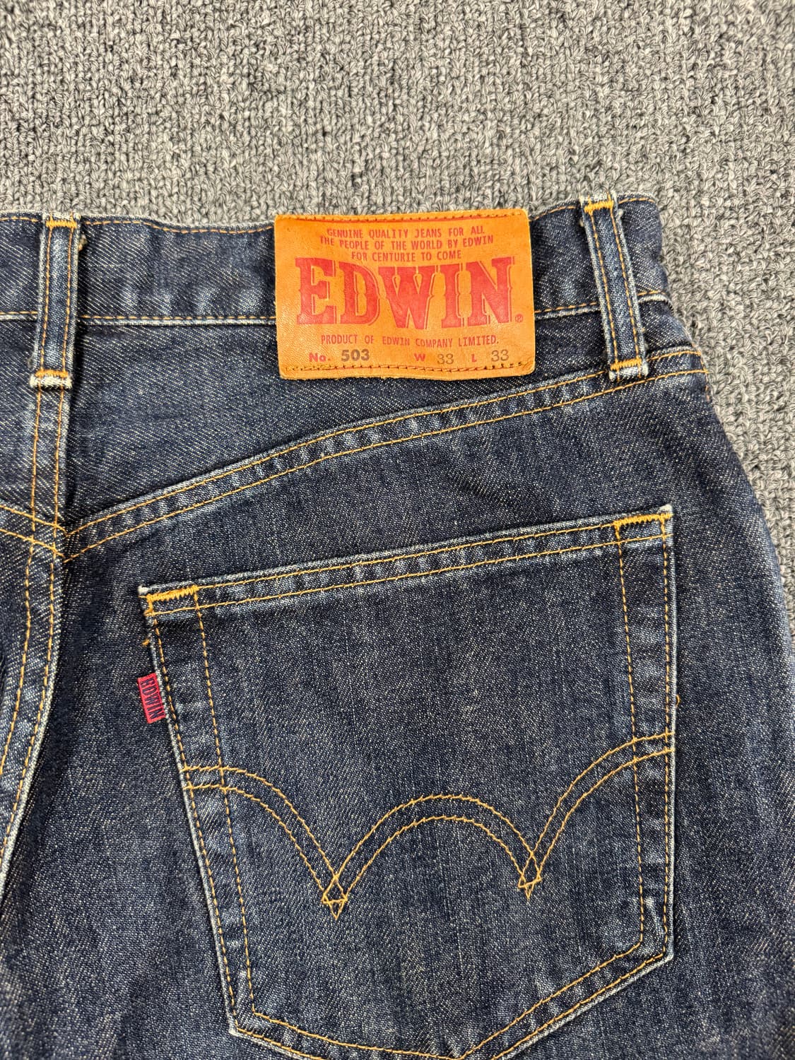 33)에드윈 빈티지 50303 데님팬츠 상품이미지8