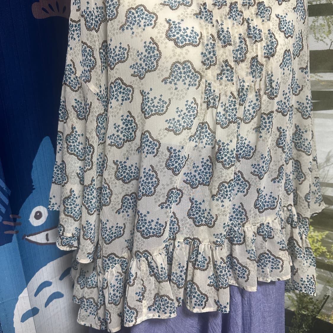 빈티지 안나수이 유니클로 콜라보 블라우스 상품이미지6