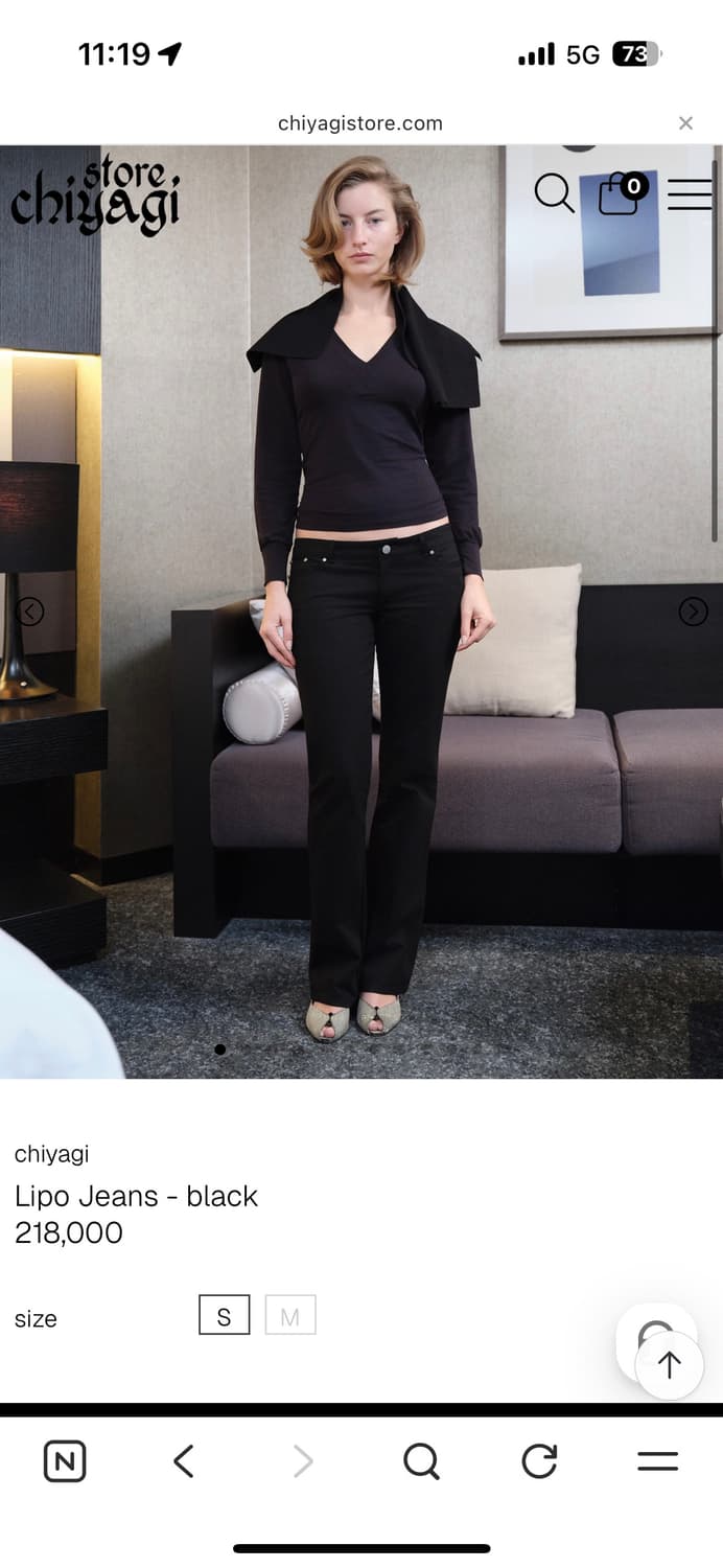 Chiyagi 팬츠 m 상품이미지1