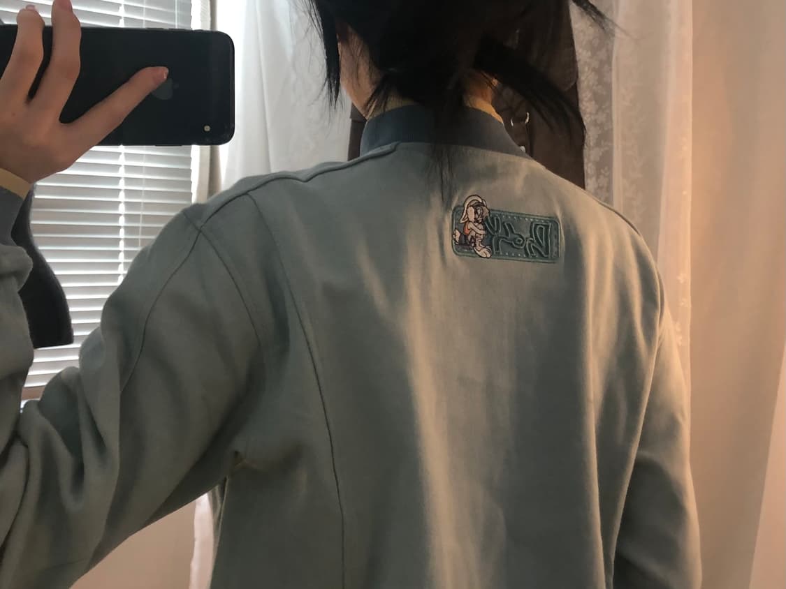 포인트 하프넥 집업 상품이미지3