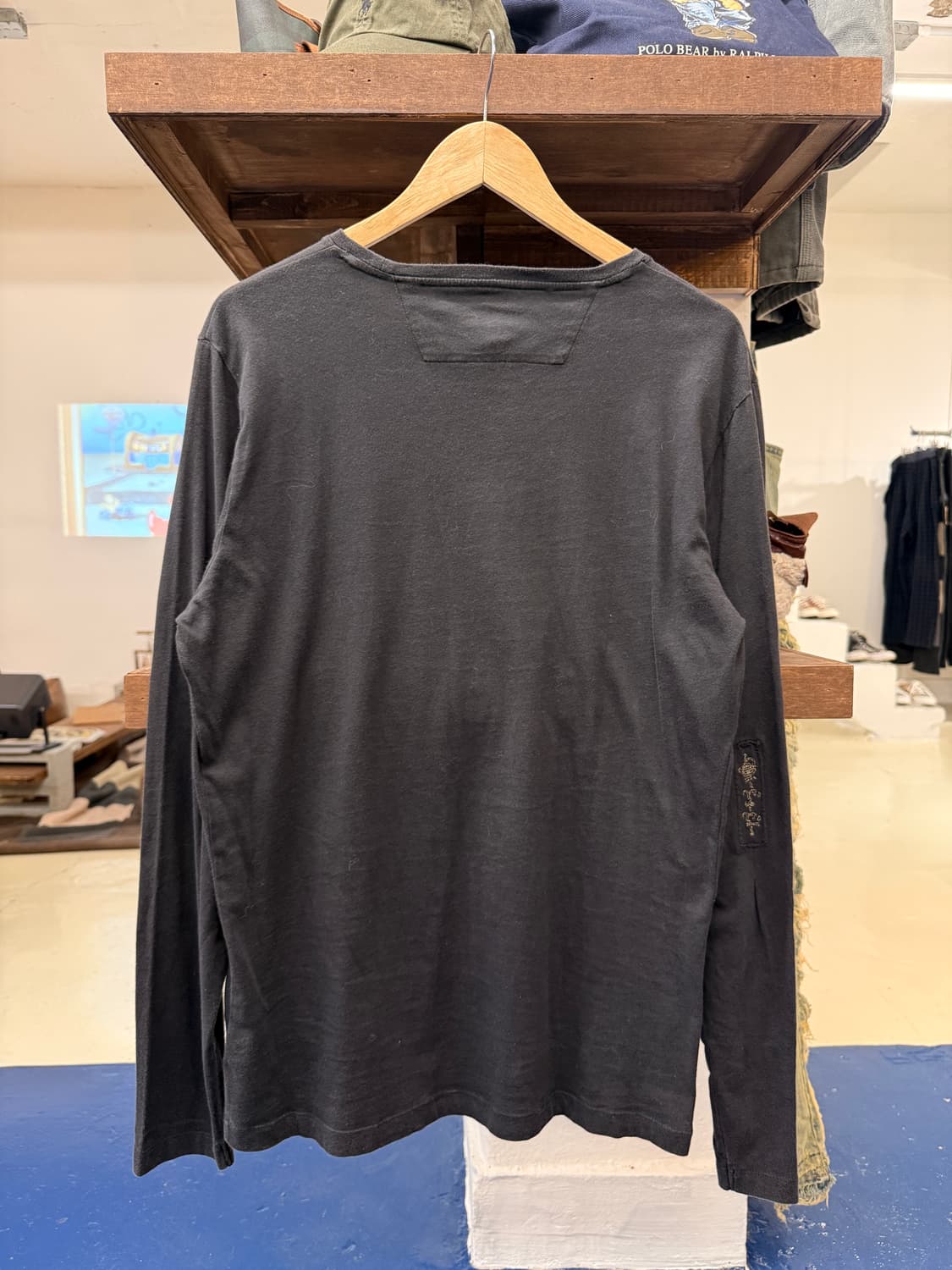 디젤 검정 롱슬리브 상품이미지4