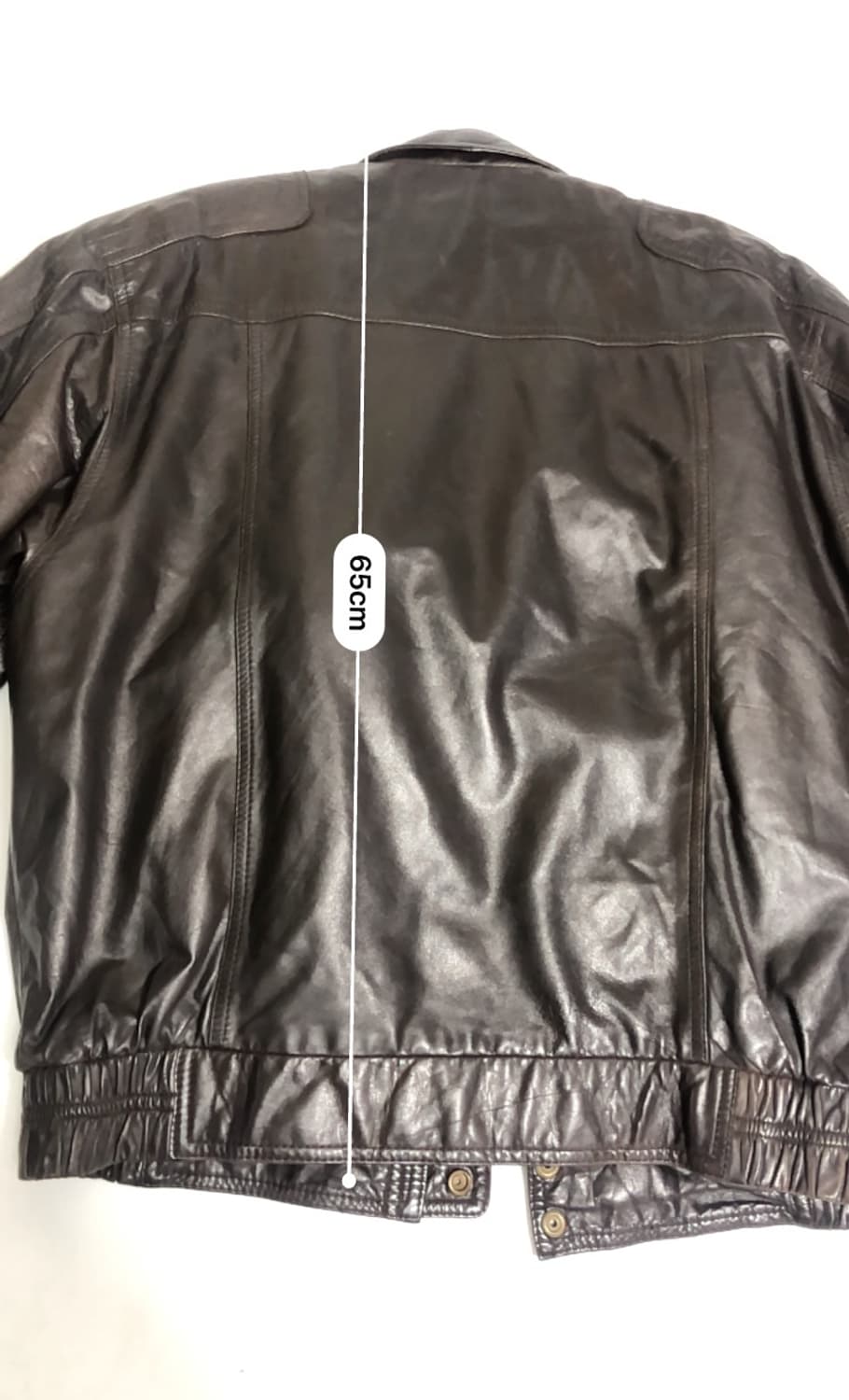 런던포그 소가죽 자켓 L 상품이미지9