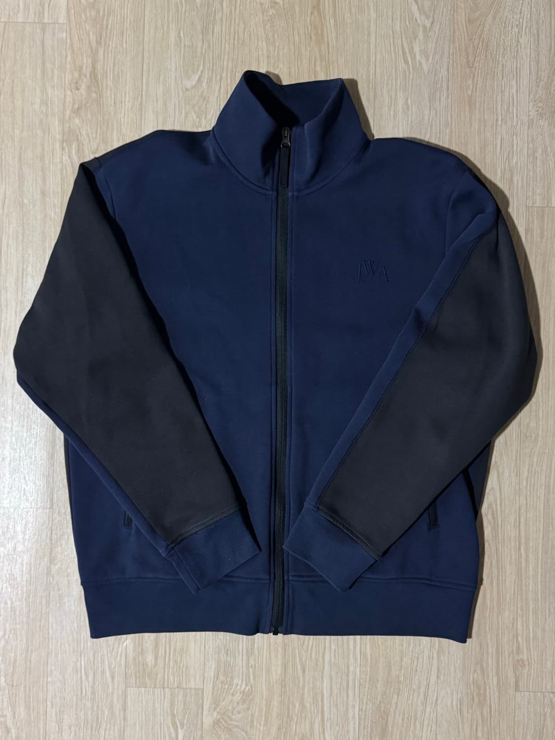 JW 앤더슨 x 유니클로 배색 집업 자켓 네이비/블랙 L 상품이미지1