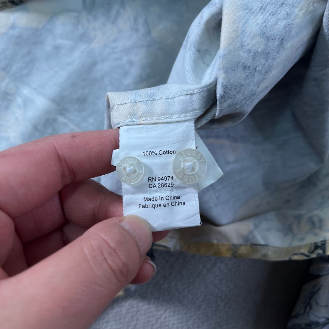 95 스투시 월드 트라이브 사파리 셔츠 상품이미지5