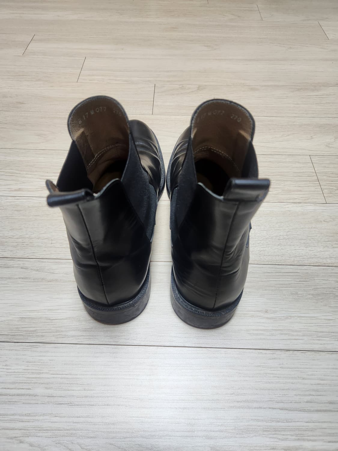 [로맨틱무브] 뉴탐페레 첼시 부츠 블랙 270 상품이미지3