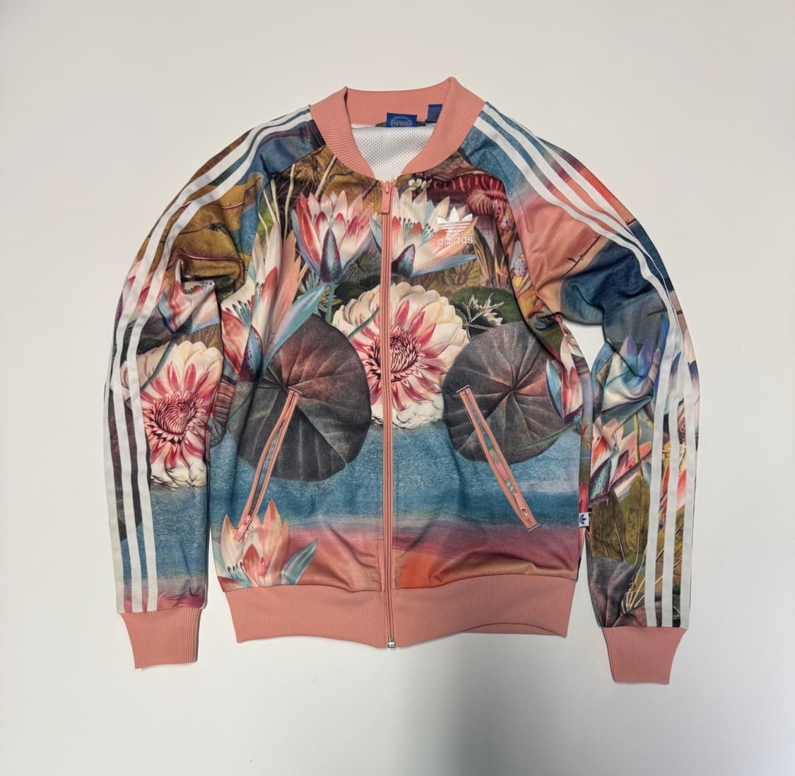 희귀!! 여성 아디다스 올드스쿨 플라워 쿠르소 져지 상품이미지1