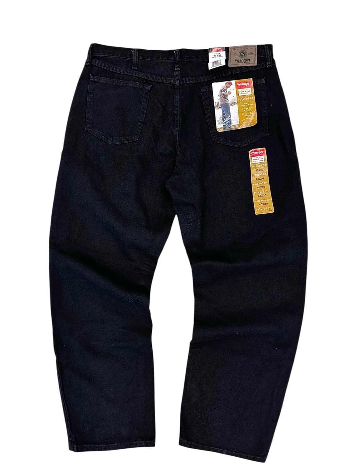 랭글러 블랙 데님팬츠 새상품 (40)  상품이미지4