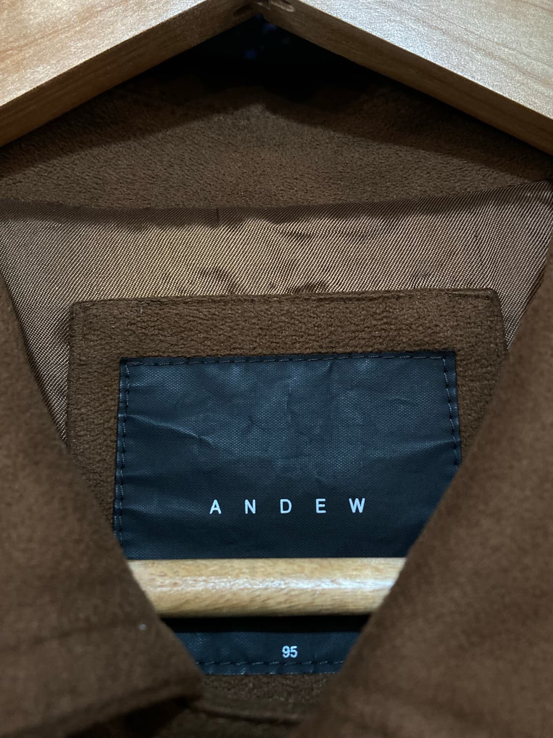 ⚜️ANDEW(앤듀) 스웨이드 브라운 재킷 상품이미지5