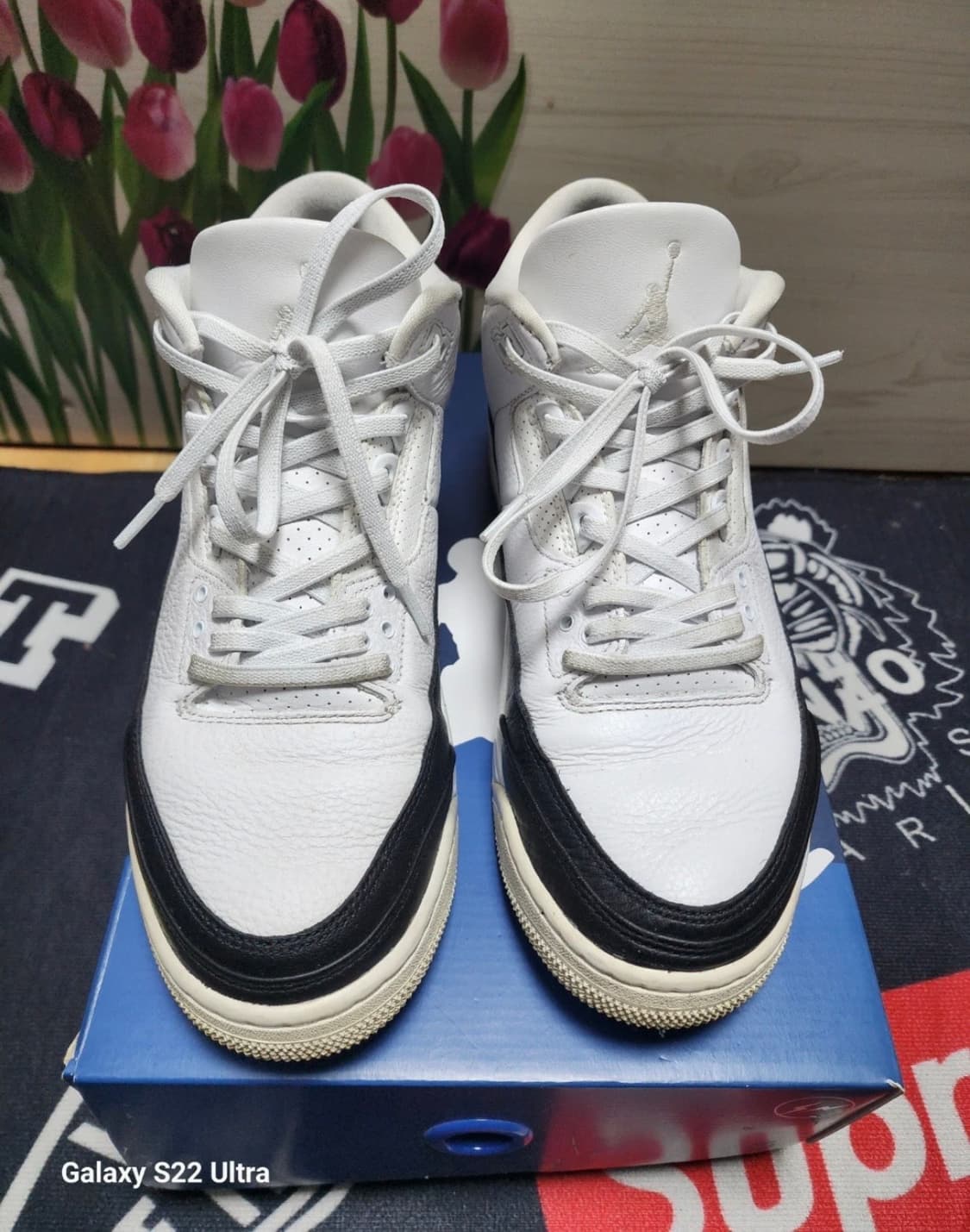 조던3x프라그먼트 SP 블랙화이트 상품이미지2