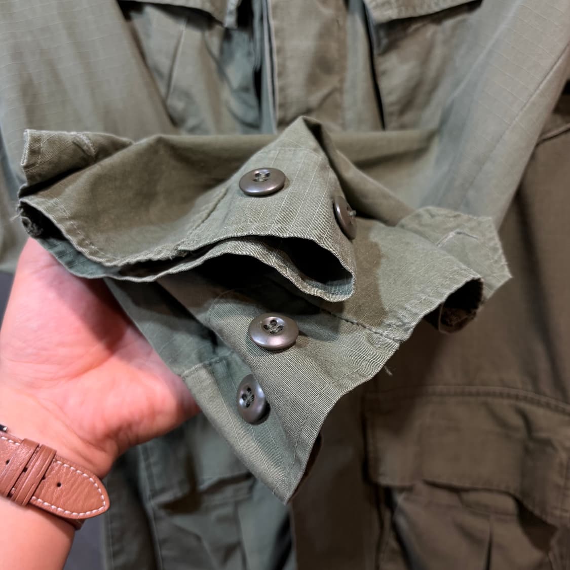 [S] US ARMY 미군 정글 퍼티그 자켓  상품이미지3