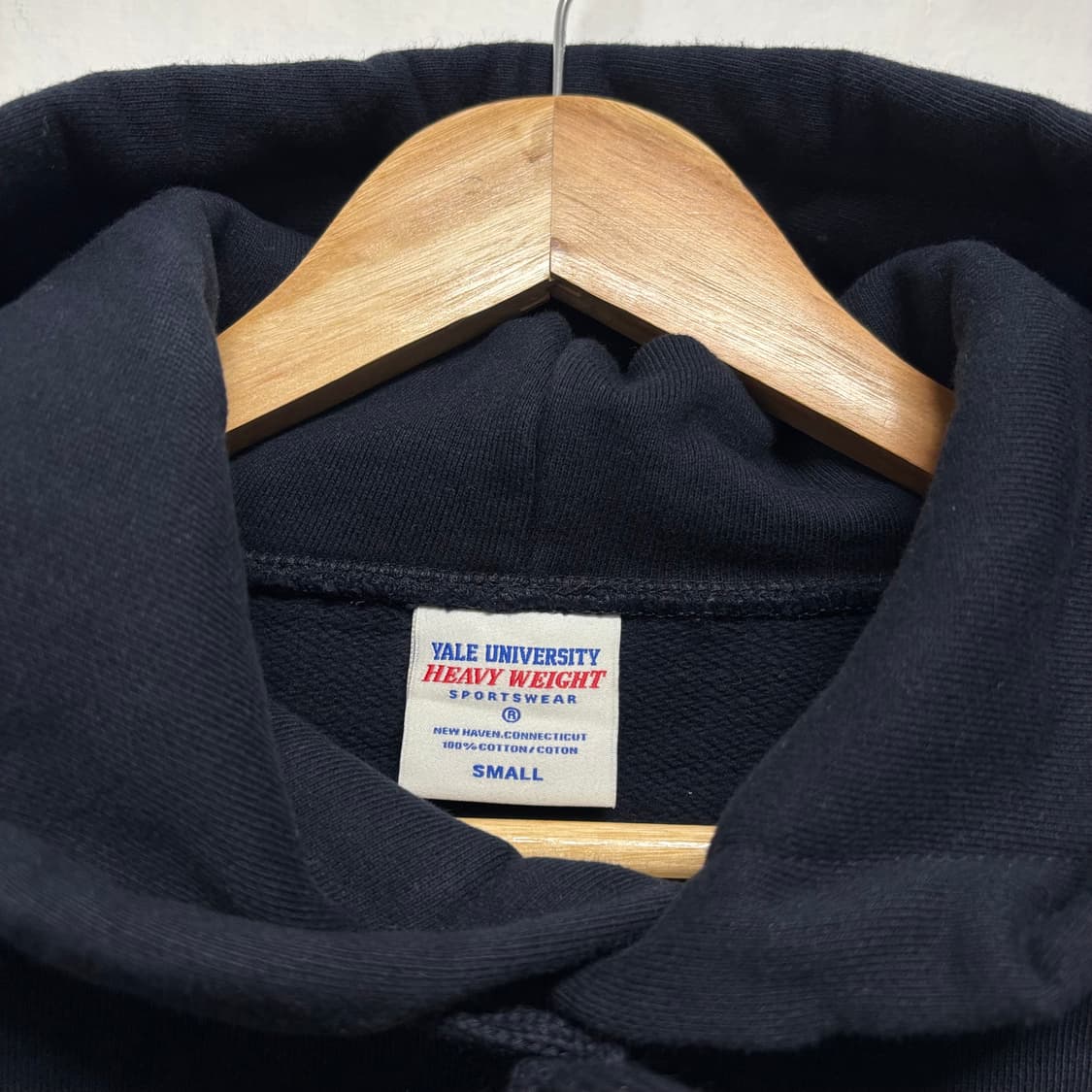 예일 네이비 후드티 상품이미지4