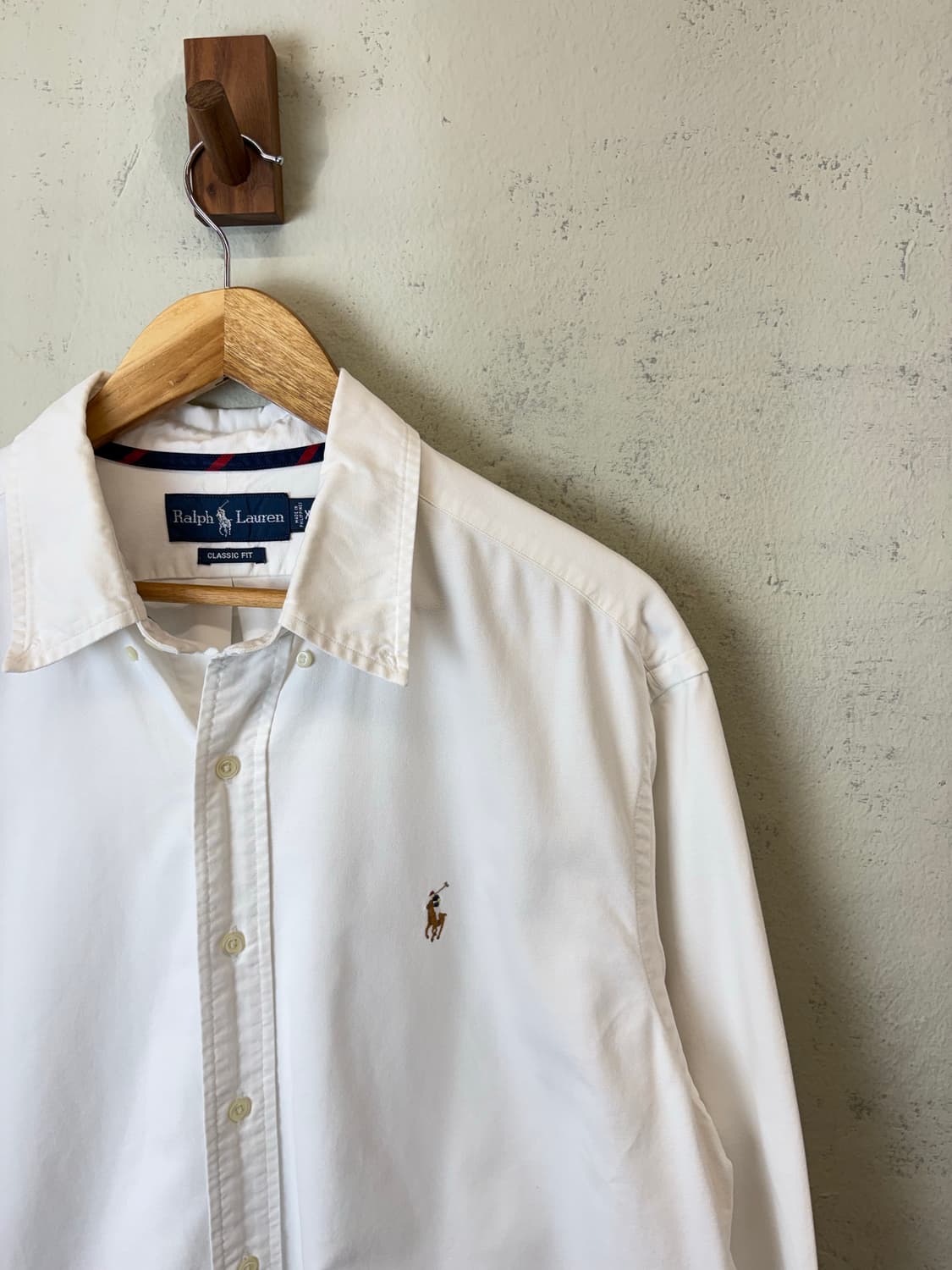 폴로랄프로렌 빈티지 화이트 옥스포드 셔츠 상품이미지2