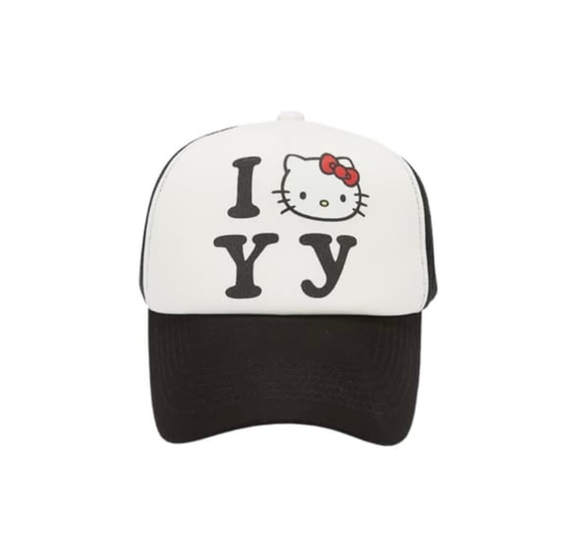 오픈 Yy x 헬로 키티 헬로 트러커캡 블랙 상품이미지1
