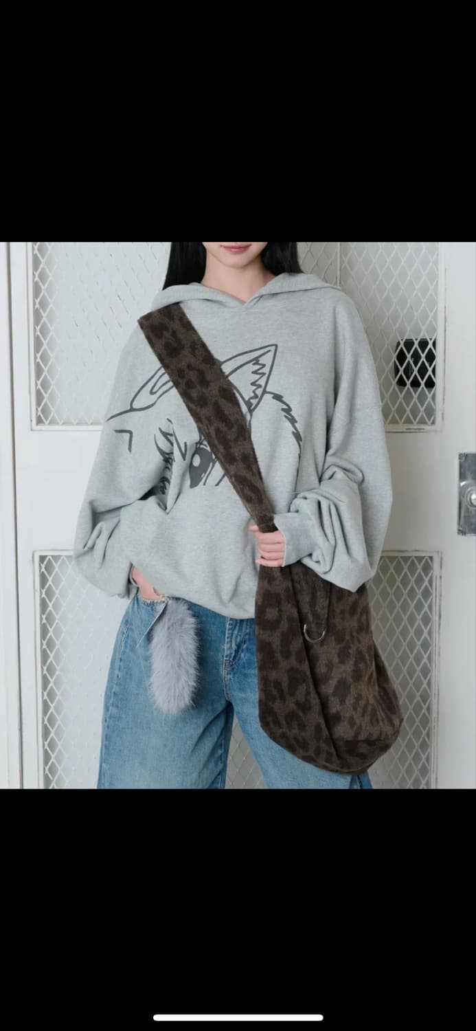 잇자바이브 리버시블 레오파드 백 상품이미지4