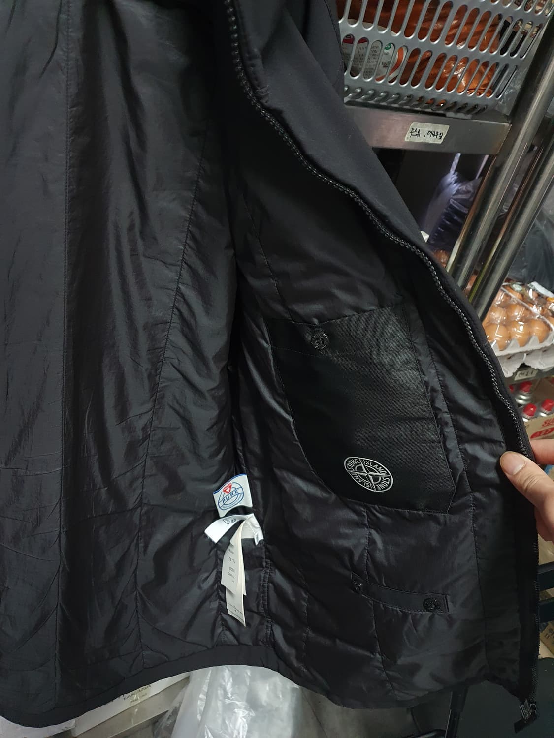 스톤아일랜드 소프트쉘 프리마로프트 자켓 XL 상품이미지2