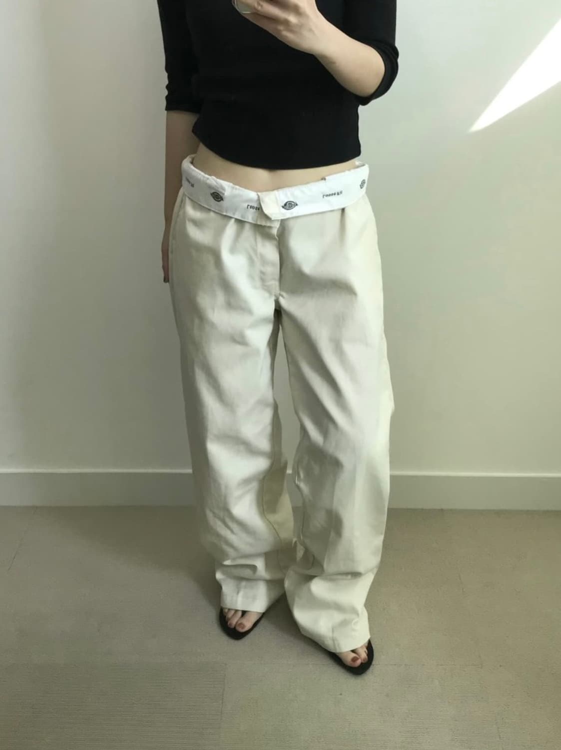 디키즈 852 아이보리 코튼팬츠 상품이미지2