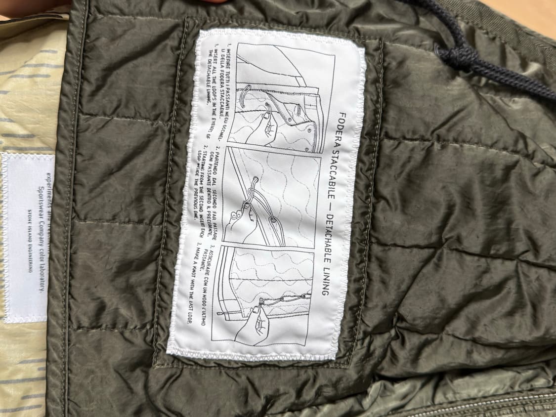 스톤아일랜드 레인카모 파카 상품이미지4