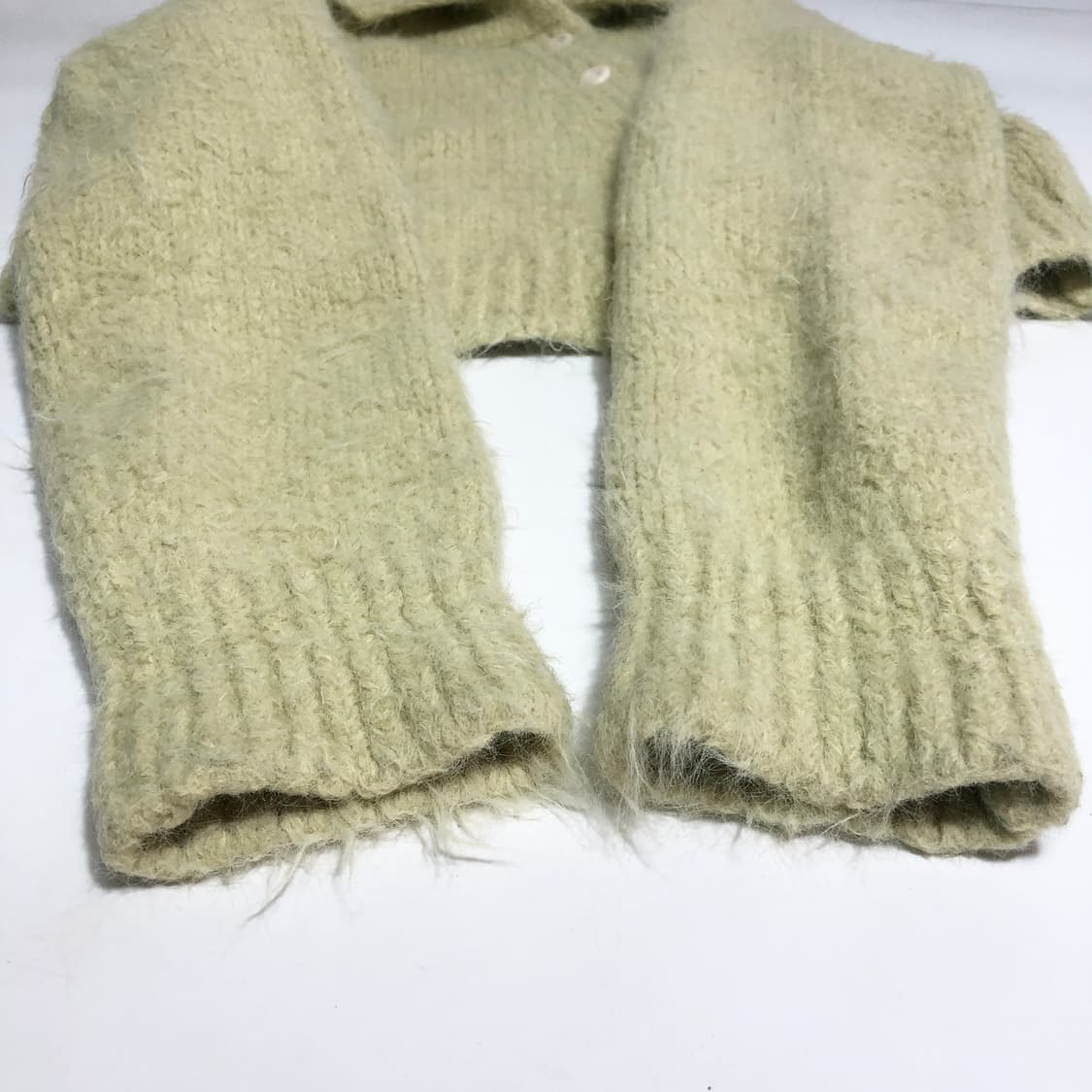 다이애그널 크롭 가디건  상품이미지6