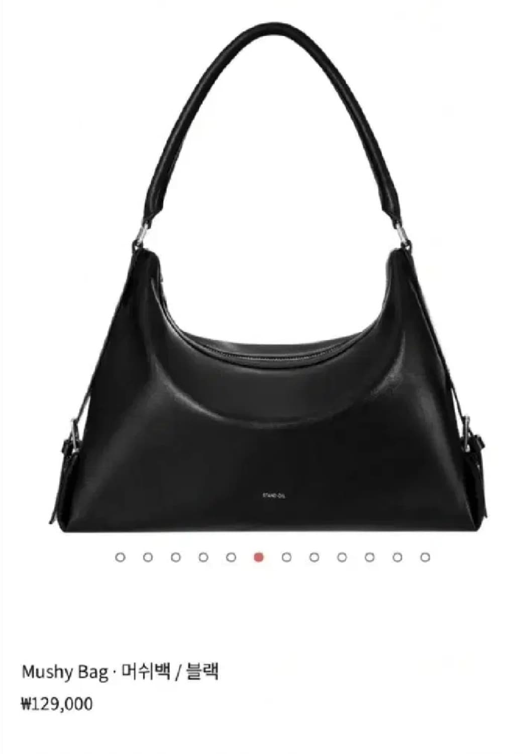 STAND OIL 스탠드오일 머쉬백 블랙 새상품 상품이미지1