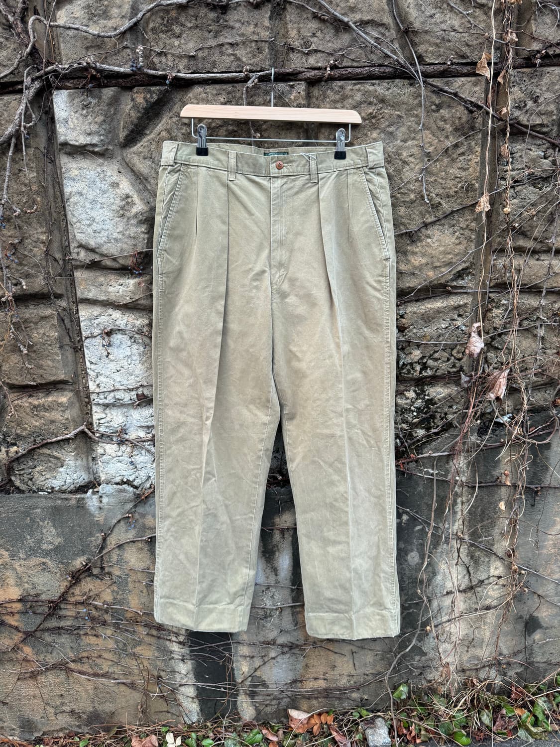 80~90s rrl 폴로 컨트리 스포츠맨 왁스코튼 치노 팬츠 34 상품이미지1