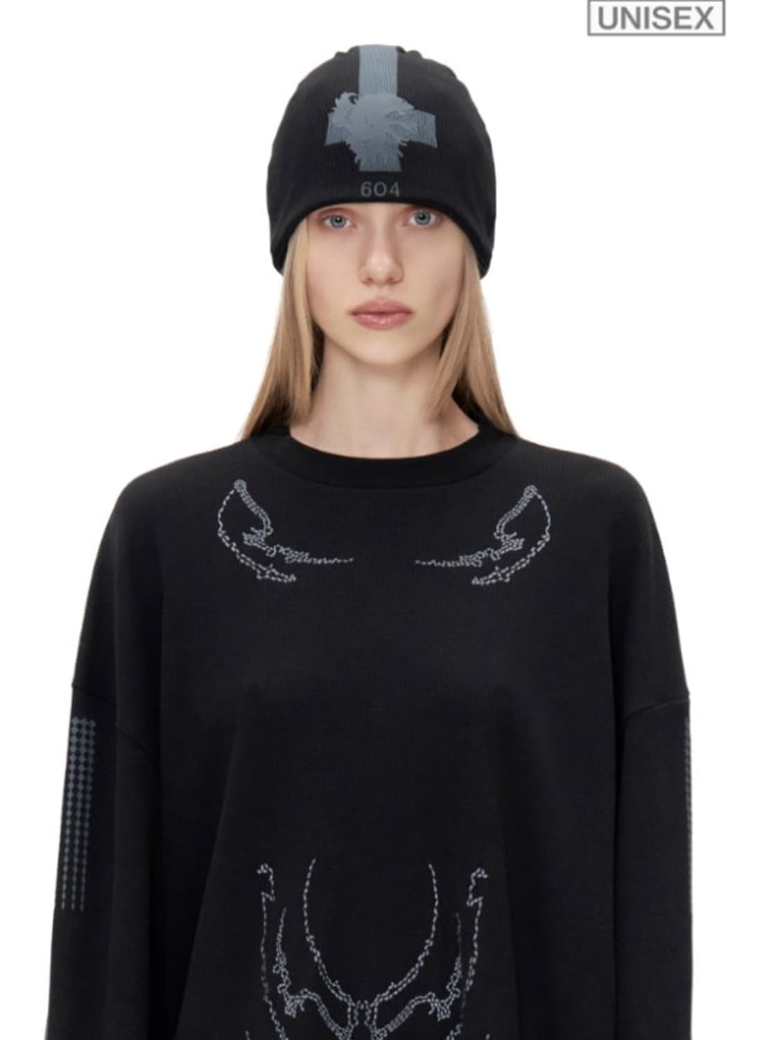 CREST WAFFLE BEANIE 상품이미지2