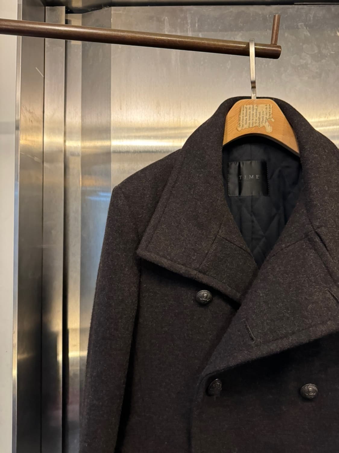 타임옴므 더블브레스티드 코트 상품이미지3