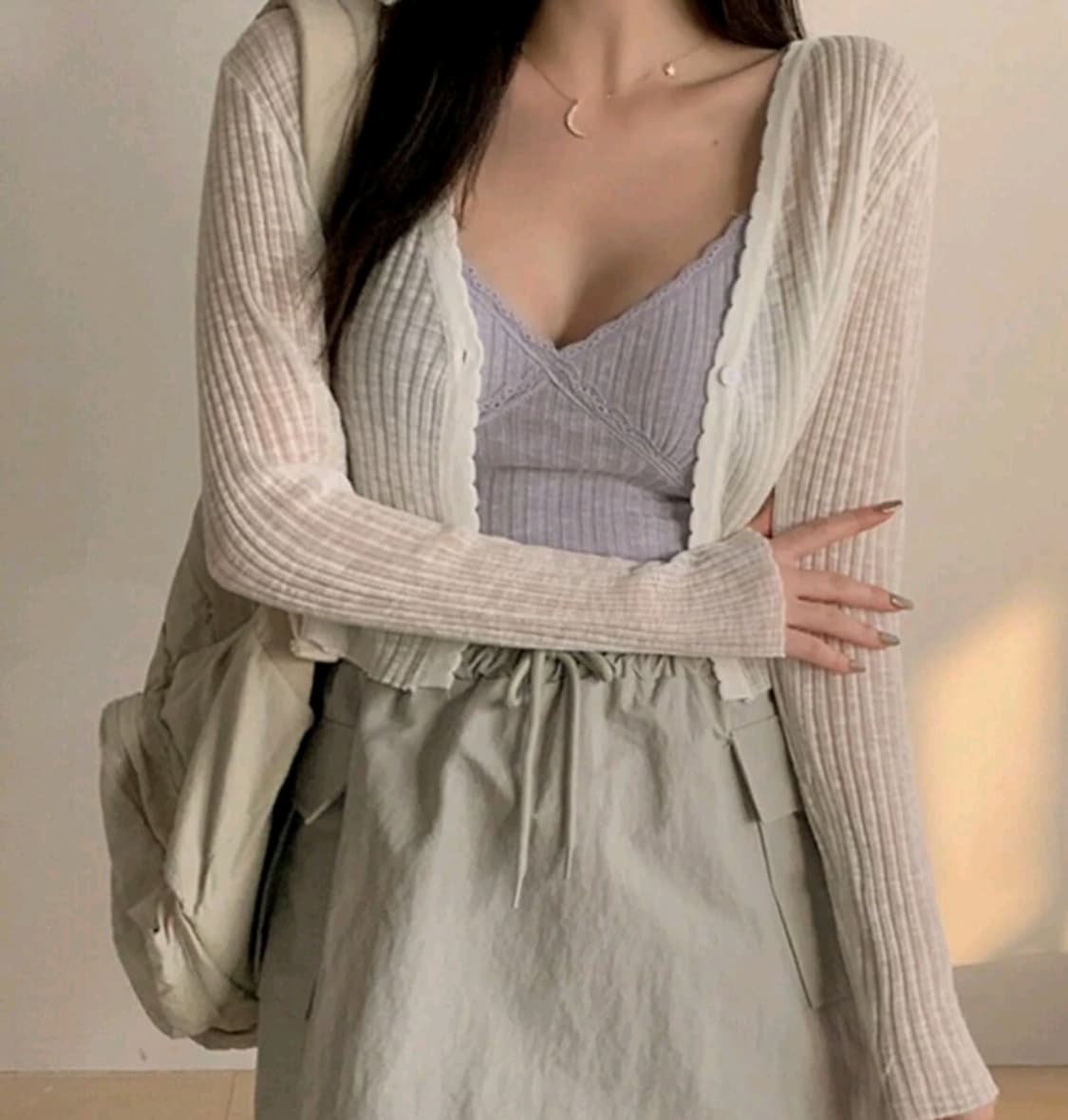 간절기용 가디건 상품이미지2