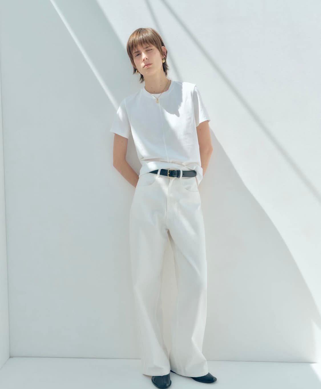 더로우 클래식 벨트 골드 상품이미지5