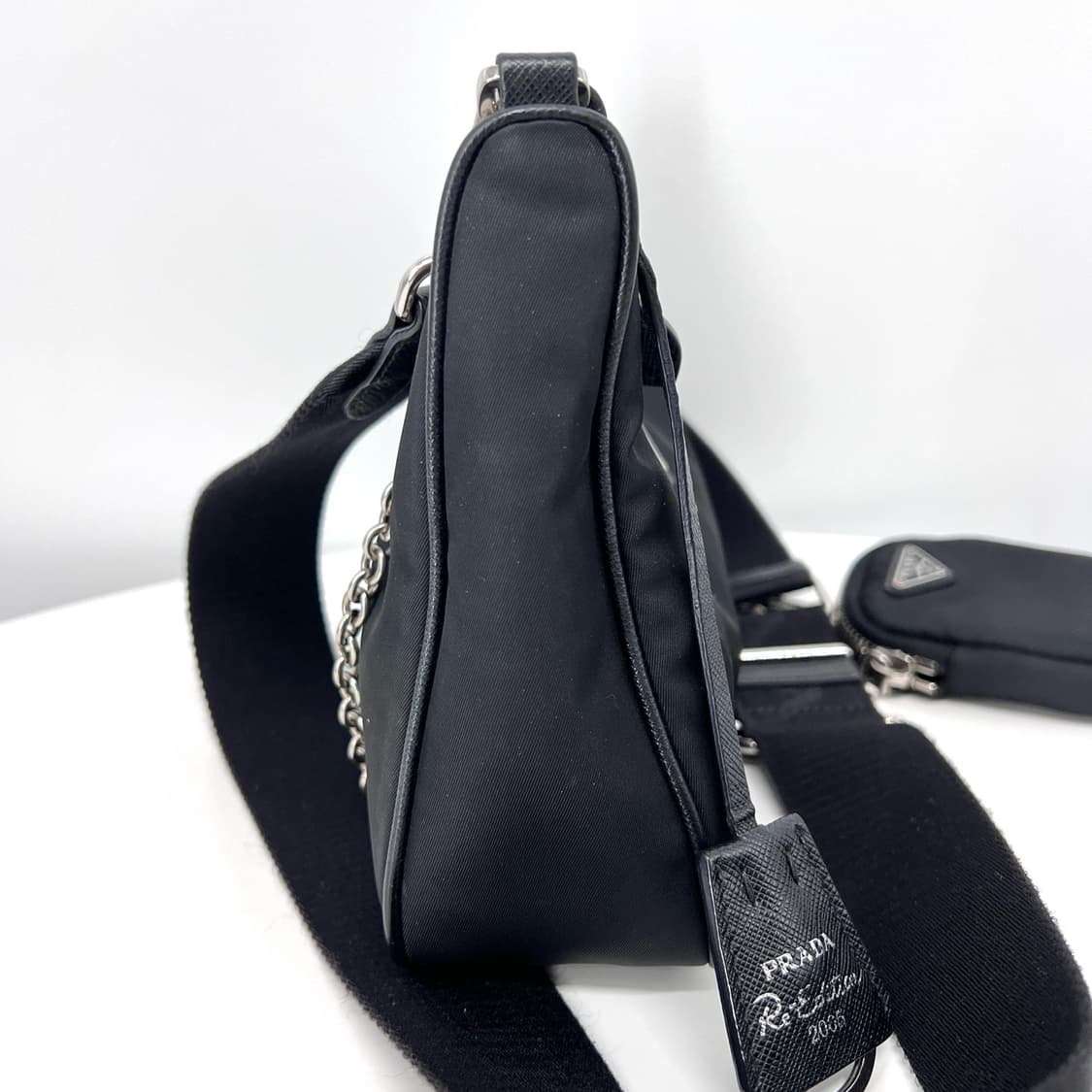 [감정완료] 프라다 나일론 멀티 테수토 호보백 크로스백 (1BH204) 상품이미지8