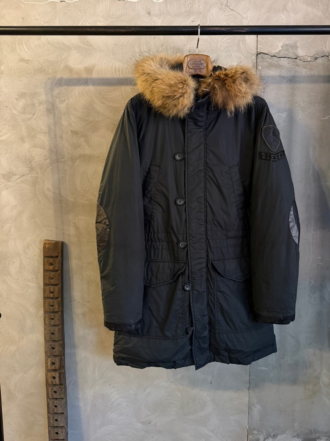 디젤 다운 패딩 코트 100 상품이미지4