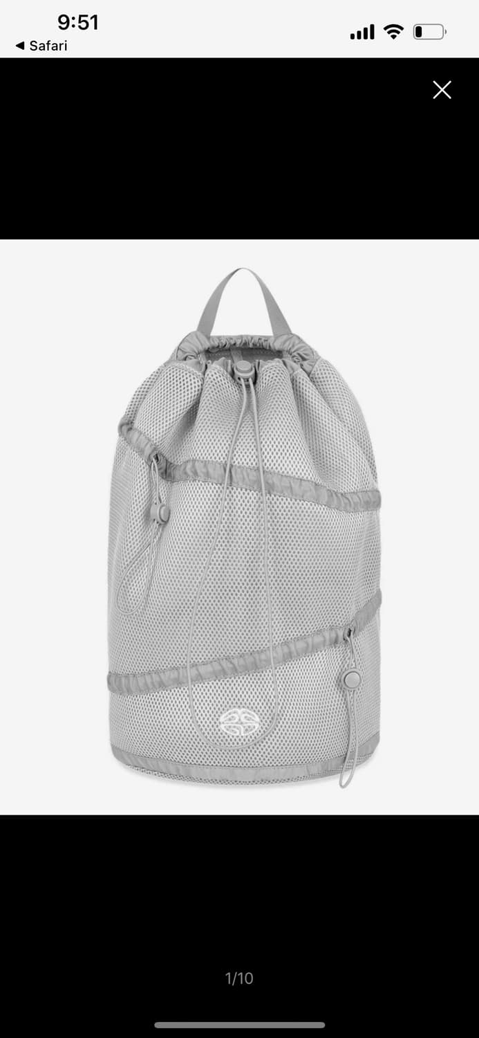 마하그리드 AIR MESH GYM SACK GREY 상품이미지1
