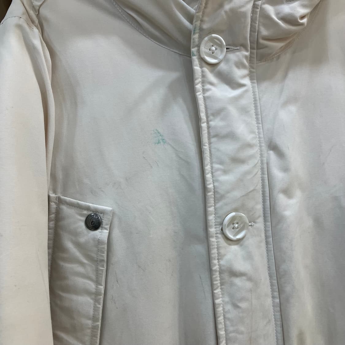 시에라 디자인 아이보리 패딩 점퍼 S 상품이미지6