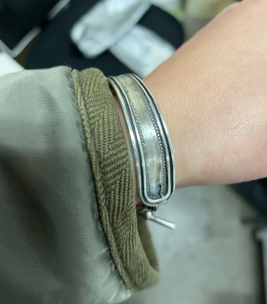 불레또 실버은팔찌 빈티지쥬얼리 상품이미지5