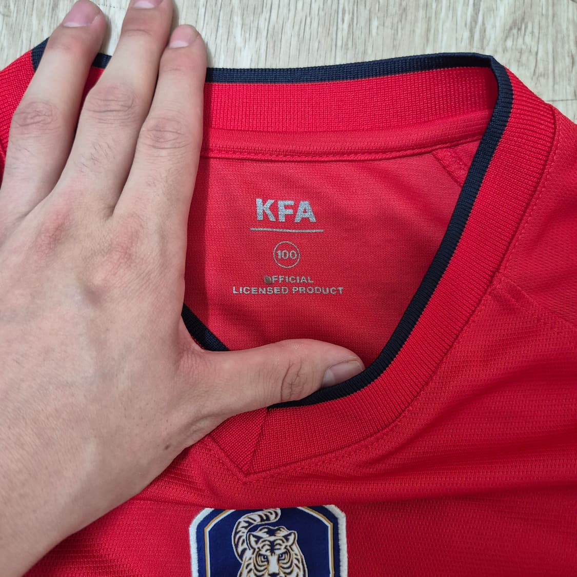 KFA 대한축구협회 2002 월드컵 빅프린팅 반팔티 상품이미지4