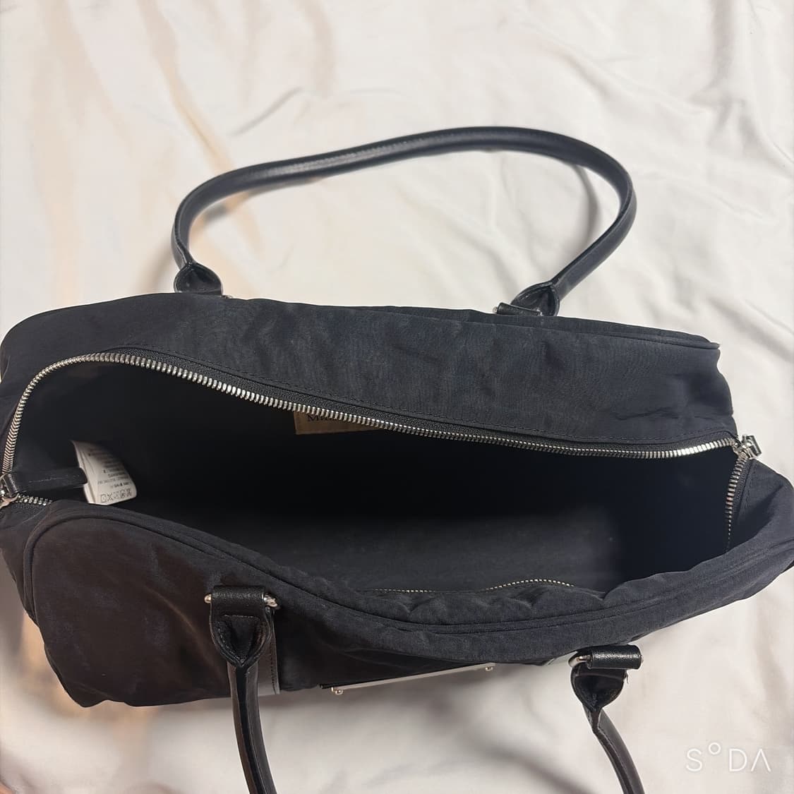 마뗑킴 나일론 숄더백 블랙 상품이미지7