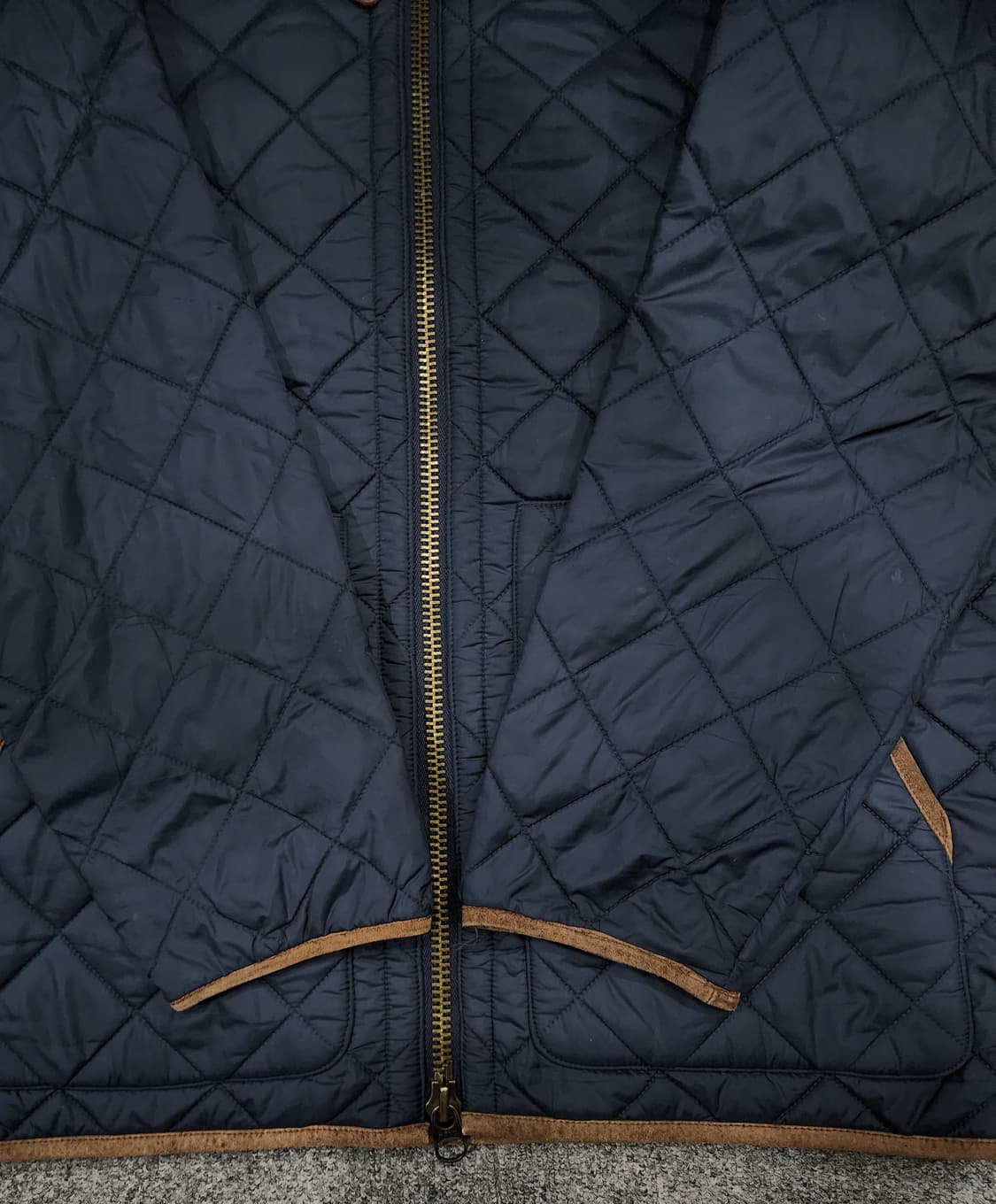 폴로 랄프로렌 투웨이 다이아몬드 기모 퀄팅 자켓 L 상품이미지6