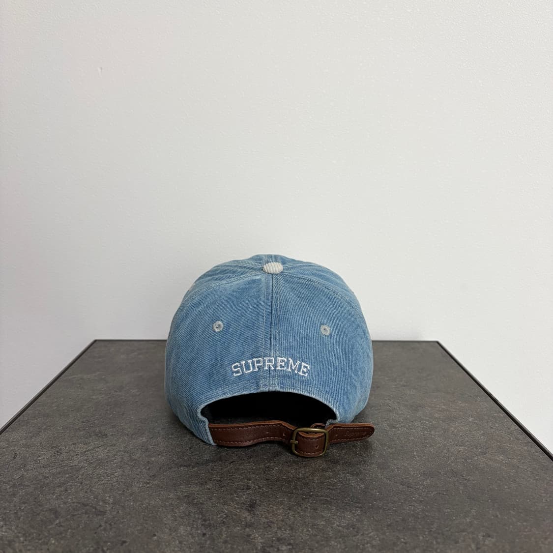 (OS) 슈프림 S로고 볼캡 모자 투톤 데님 상품이미지4