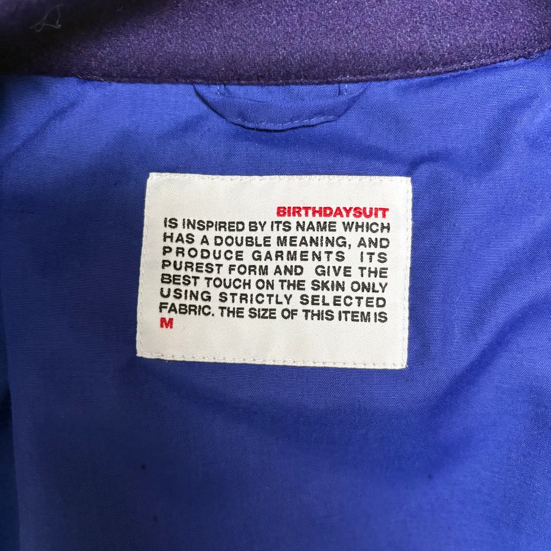 벌스데이수트 울 해링턴 자켓 m 상품이미지3