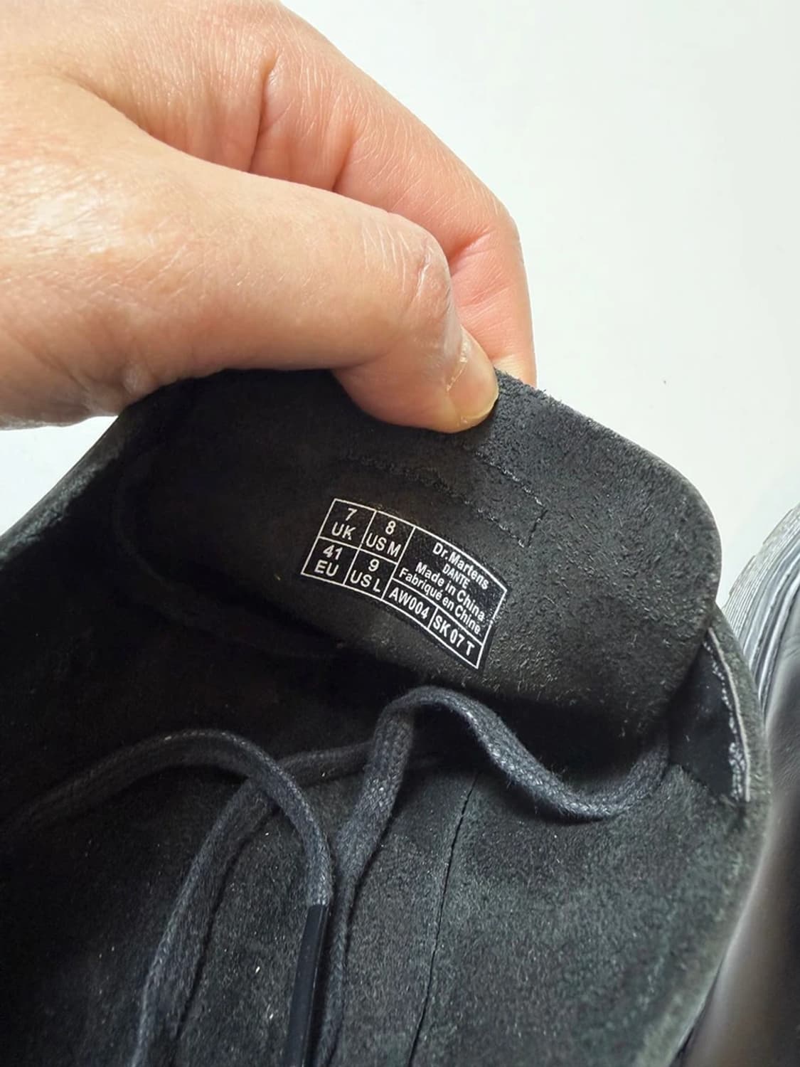 닥터마틴 17AW 단테 6홀 스니커즈 Q1453 상품이미지9