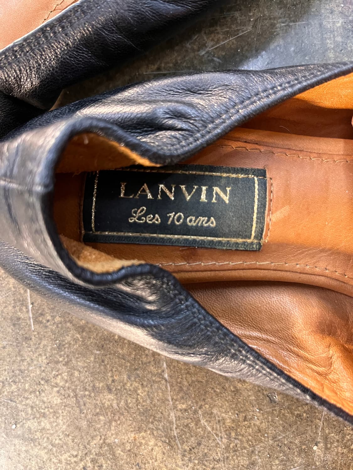 랑방 LANVIN 38 플랫 슈즈 상품이미지2